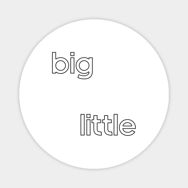 Big Little Magnet by lolosenese